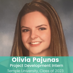 Olivia Pajunas Project Development intern spring 2022 canalside inn