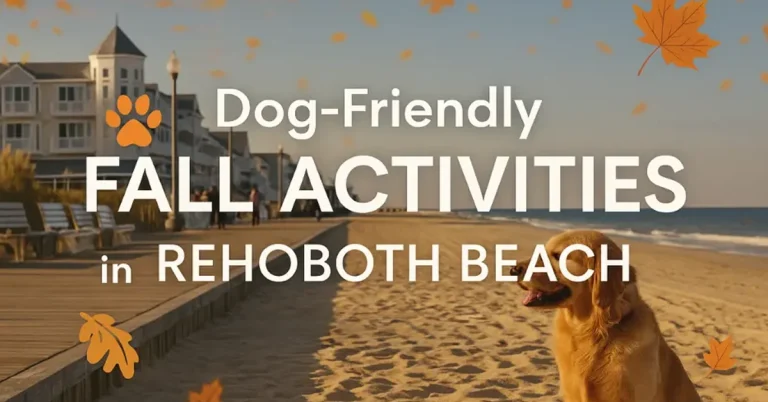 Rehoboth Beach Fall activities with your dog.