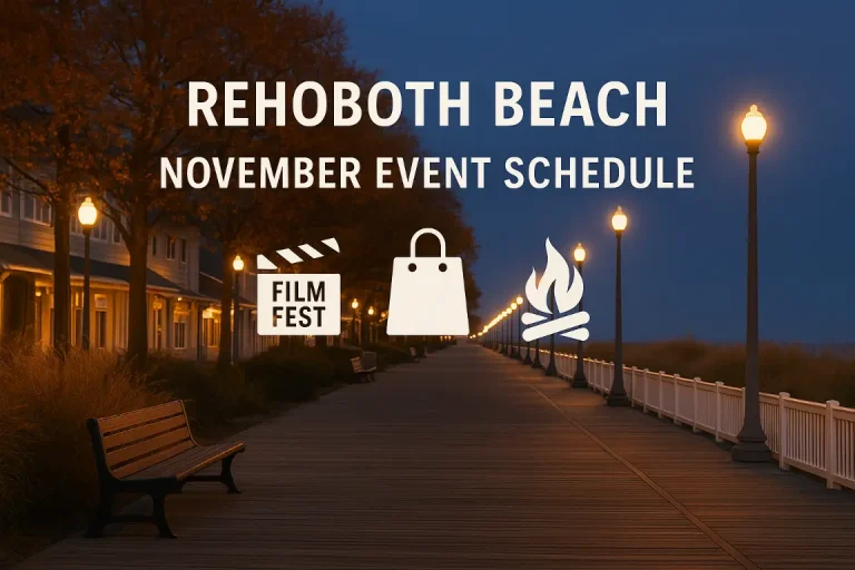 Rehoboth Beach November Event schedule