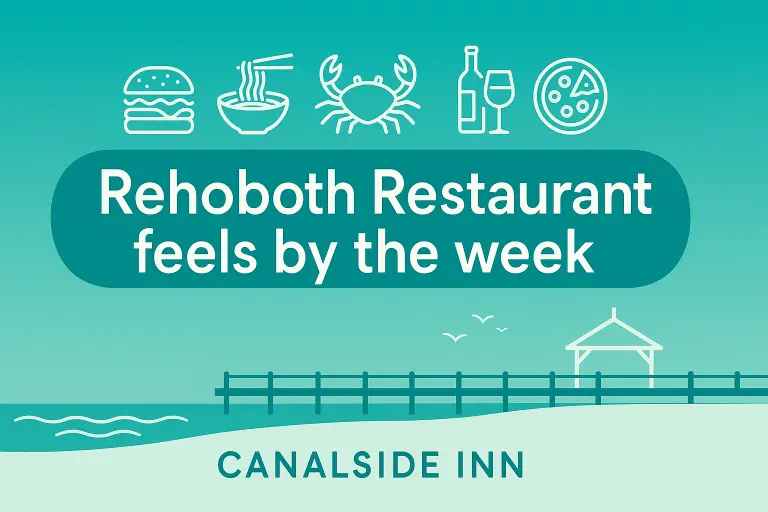 Rehoboth Restaurant deals be the week